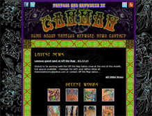 Tablet Screenshot of canmantattoos.com